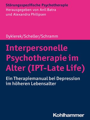 cover image of Interpersonelle Psychotherapie im Alter (IPT-Late Life)